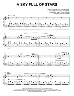 page one of A Sky Full Of Stars [Classical version] (arr. Phillip Keveren) (Piano Solo)