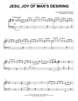 page one of Jesu, Joy Of Man's Desiring (Cello and Piano)