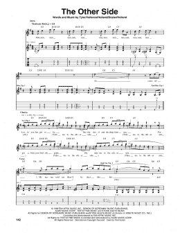 page one of The Other Side (Guitar Tab)