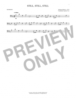 page one of Still, Still, Still (Trombone Solo)