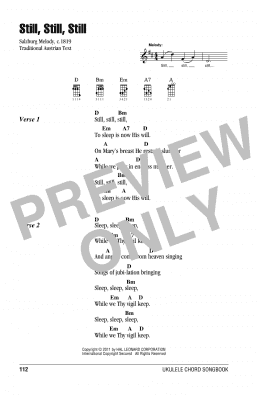 page one of Still, Still, Still (Ukulele Chords/Lyrics)