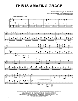 page one of This Is Amazing Grace (arr. Phillip Keveren) (Piano Solo)