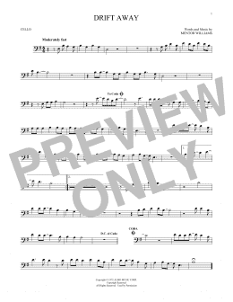 page one of Drift Away (Cello Solo)