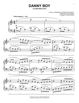 page one of Danny Boy (Easy Piano)