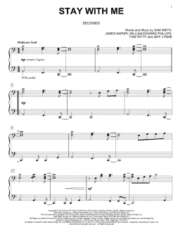 page one of Stay With Me (Piano Duet)