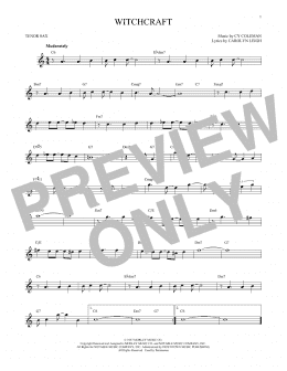 page one of Witchcraft (Tenor Sax Solo)