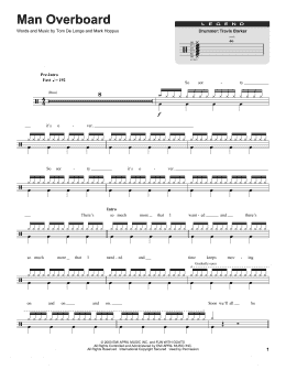 Man Overboard - Bass Tab