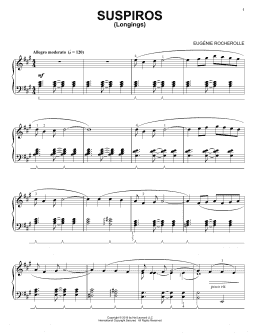 page one of Suspiros (Piano Solo)