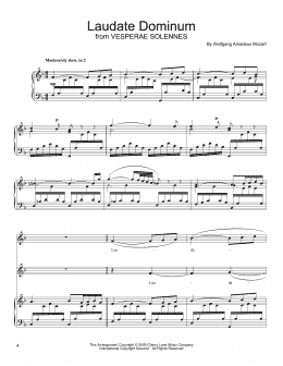 page one of Laudate Dominum (Vocal Duet)