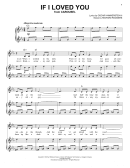 page one of If I Loved You (Piano & Vocal)