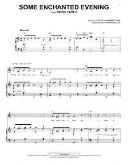 page one of Some Enchanted Evening (Piano & Vocal)