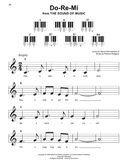 page one of Do-Re-Mi (Super Easy Piano)