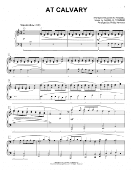 page one of At Calvary (arr. Phillip Keveren) (Piano Solo)