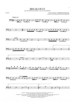 page one of Breakaway (Cello Solo)