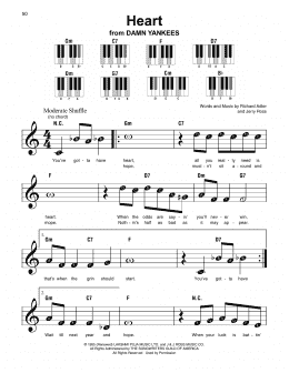 page one of Heart (Super Easy Piano)