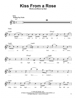 page one of Kiss From A Rose (Pro Vocal)