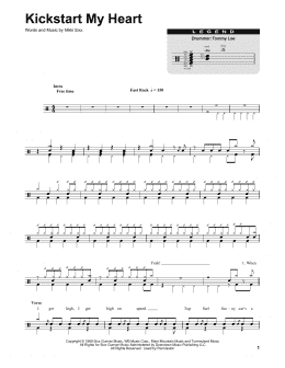Live Wire by Mötley Crüe Sheet music for Piano, Trombone, Saxophone alto,  Saxophone tenor & more instruments (Mixed Ensemble)