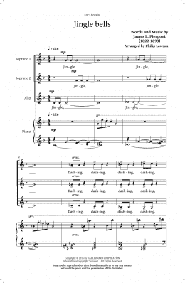 page one of Jingle Bells (SSA Choir)