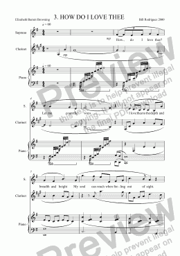 page one of Song-03 HOW DO I LOVE THEE (PnoVoiCla)