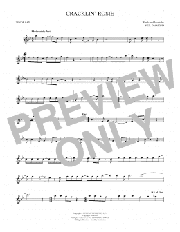 page one of Cracklin' Rosie (Tenor Sax Solo)