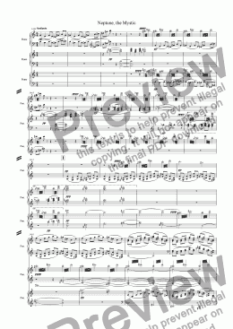 page one of Neptune from "The Planets" Suite