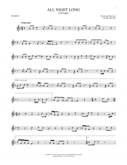 It's Been a Long, Long Time Sheet music for Trumpet in b-flat (Solo)