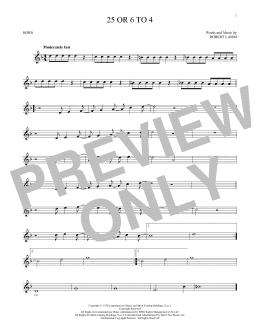 page one of 25 Or 6 To 4 (French Horn Solo)