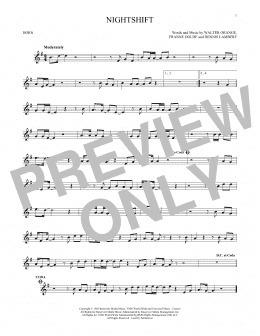 page one of Nightshift (French Horn Solo)