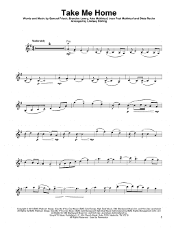 page one of Take Me Home (Violin Solo)