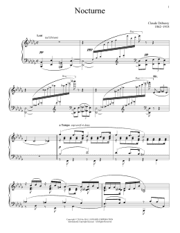 page one of Nocturne (Piano Solo)