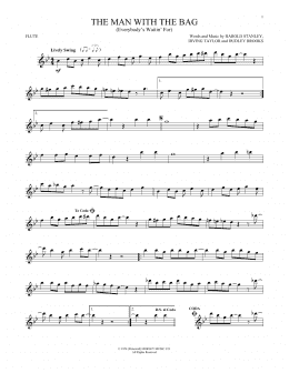 page one of (Everybody's Waitin' For) The Man With The Bag (Flute Solo)