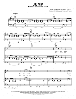 page one of Jump (Piano, Vocal & Guitar Chords (Right-Hand Melody))