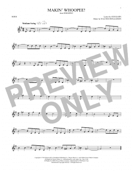 page one of Makin' Whoopee! (French Horn Solo)