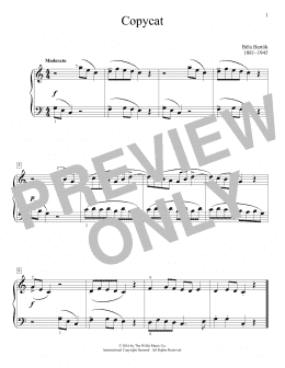 page one of Copycat (Educational Piano)