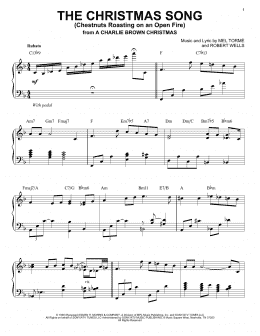 page one of The Christmas Song (Chestnuts Roasting On An Open Fire) (Piano Solo)