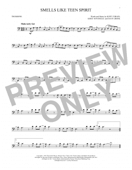 page one of Smells Like Teen Spirit (Trombone Solo)