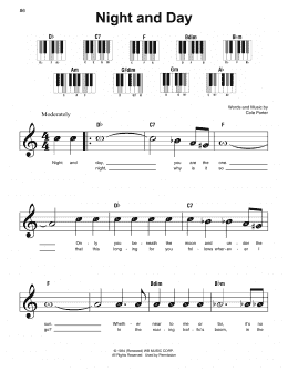 page one of Night And Day (Super Easy Piano)