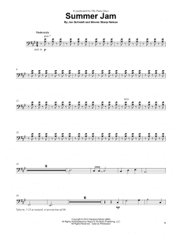 page one of Summer Jam (Cello Solo)