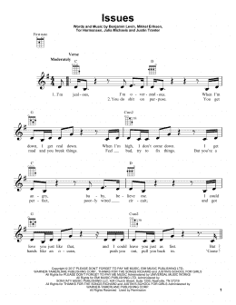 page one of Issues (Ukulele)