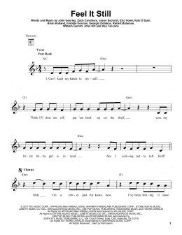 page one of Feel It Still (Ukulele)