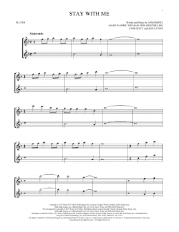 page one of Stay With Me (Flute Duet)