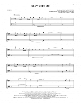 page one of Stay With Me (Cello Duet)