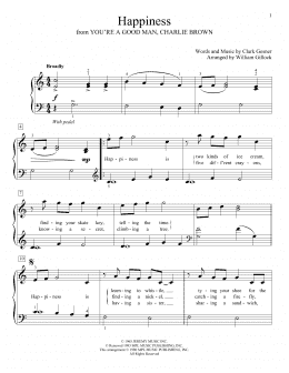 page one of Happiness (Educational Piano)