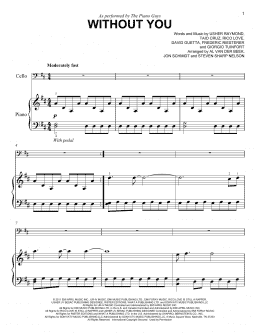 page one of Without You (Easy Piano)