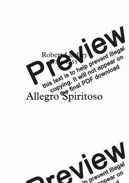 page one of Allegro Spiritoso