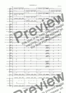 page one of FANFARE No. 4