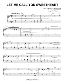 Let Me Call You Sweetheart [Jazz version] (arr. Phillip Keveren) (Piano  Solo) for Solo instrument (Piano) - Sheet Music to Print