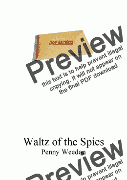 page one of Waltz of the Spies