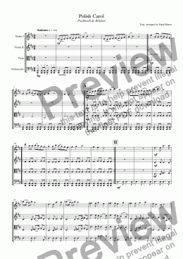 page one of Polish Carol