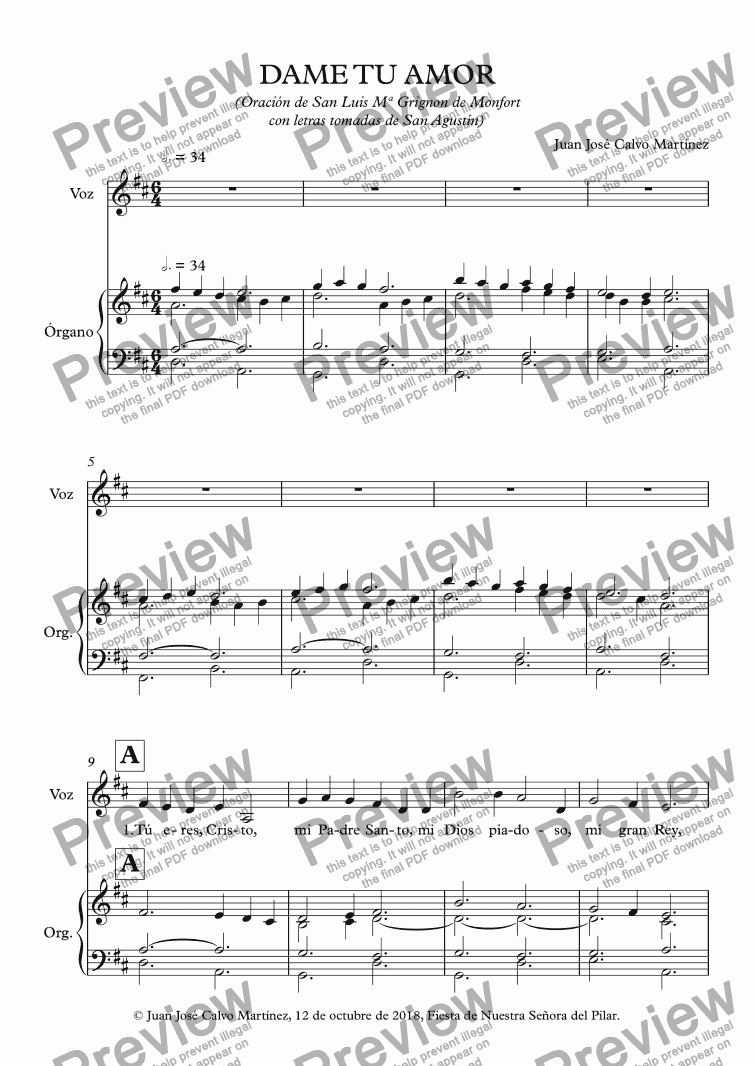 dame-tu-amor-download-sheet-music-pdf-file